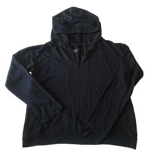 Beyond Yoga Women’s Black Cropped Hoodie Sweatshirt Lightweight Size Small